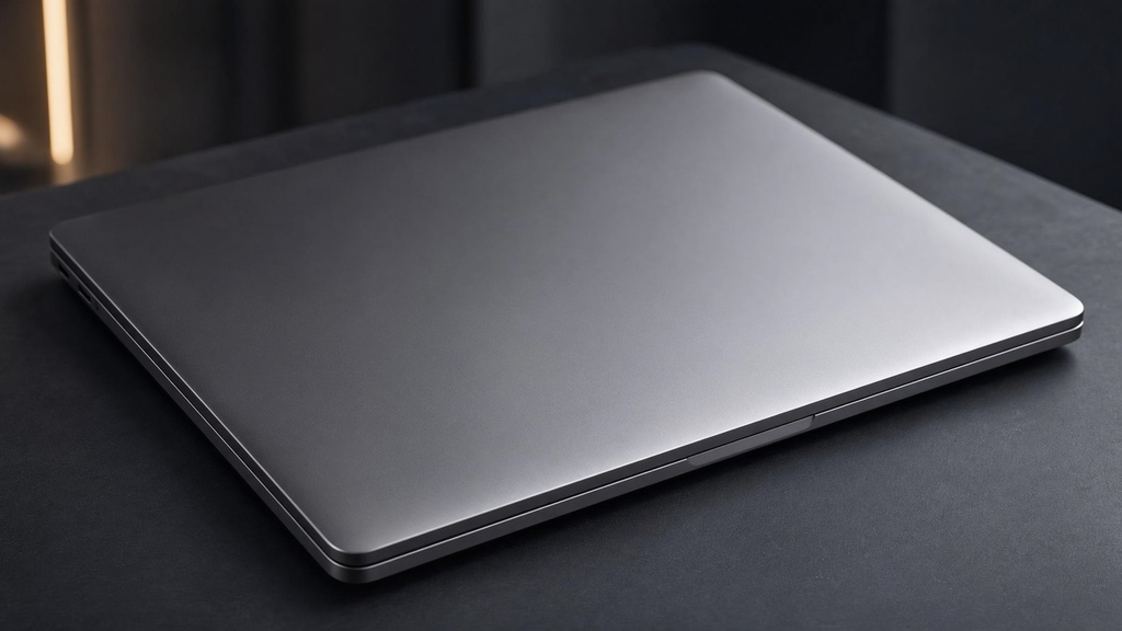 Vista externa do design premium do Samsung Book