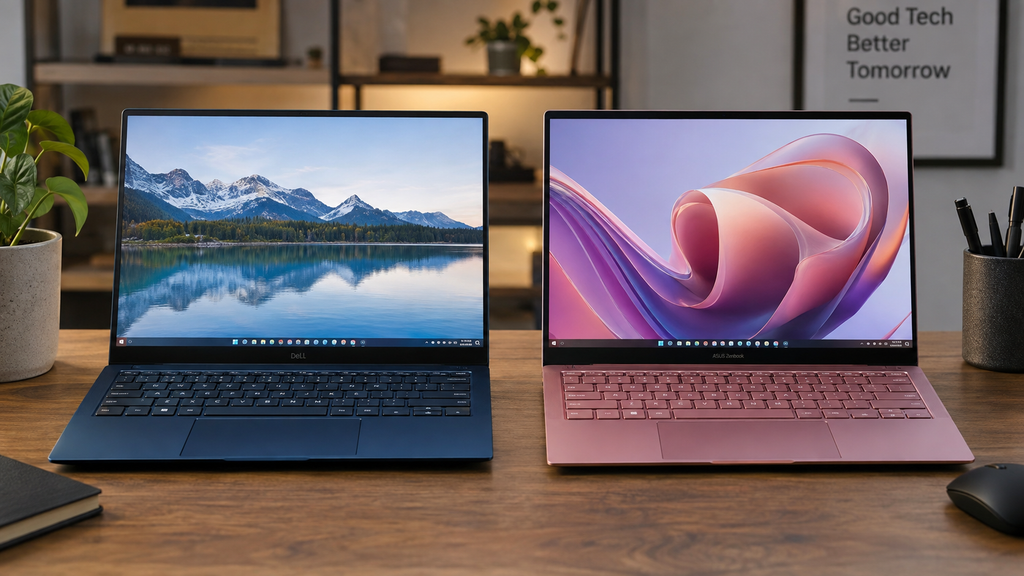 Notebooks Asus e Samsung representando a terceira e quarta posições do ranking